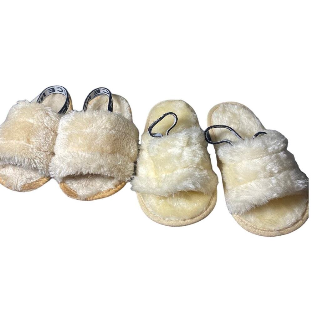 2 Pair Infant House shoes 3-12months